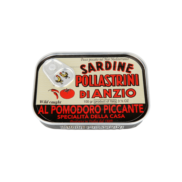 Sardine Piccanti Al Pomodoro 100gr (4 stuks)