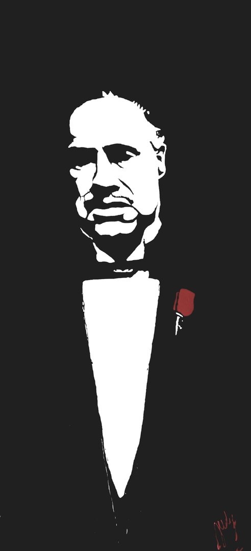 Don Corleone  175 cm x 82 cm