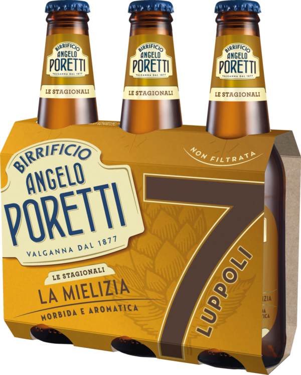 Birra Poretti La Mielizia 33cl x 3